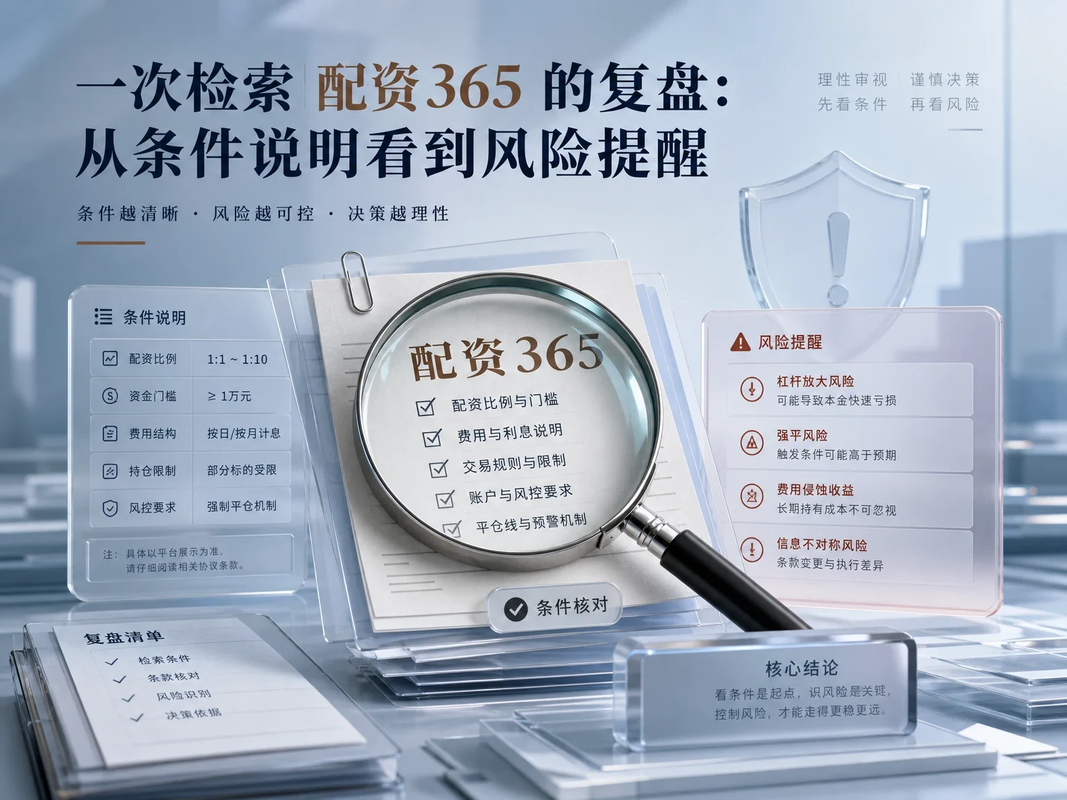 一次检索配资365的复盘:从条件说明看到风险提醒 插图